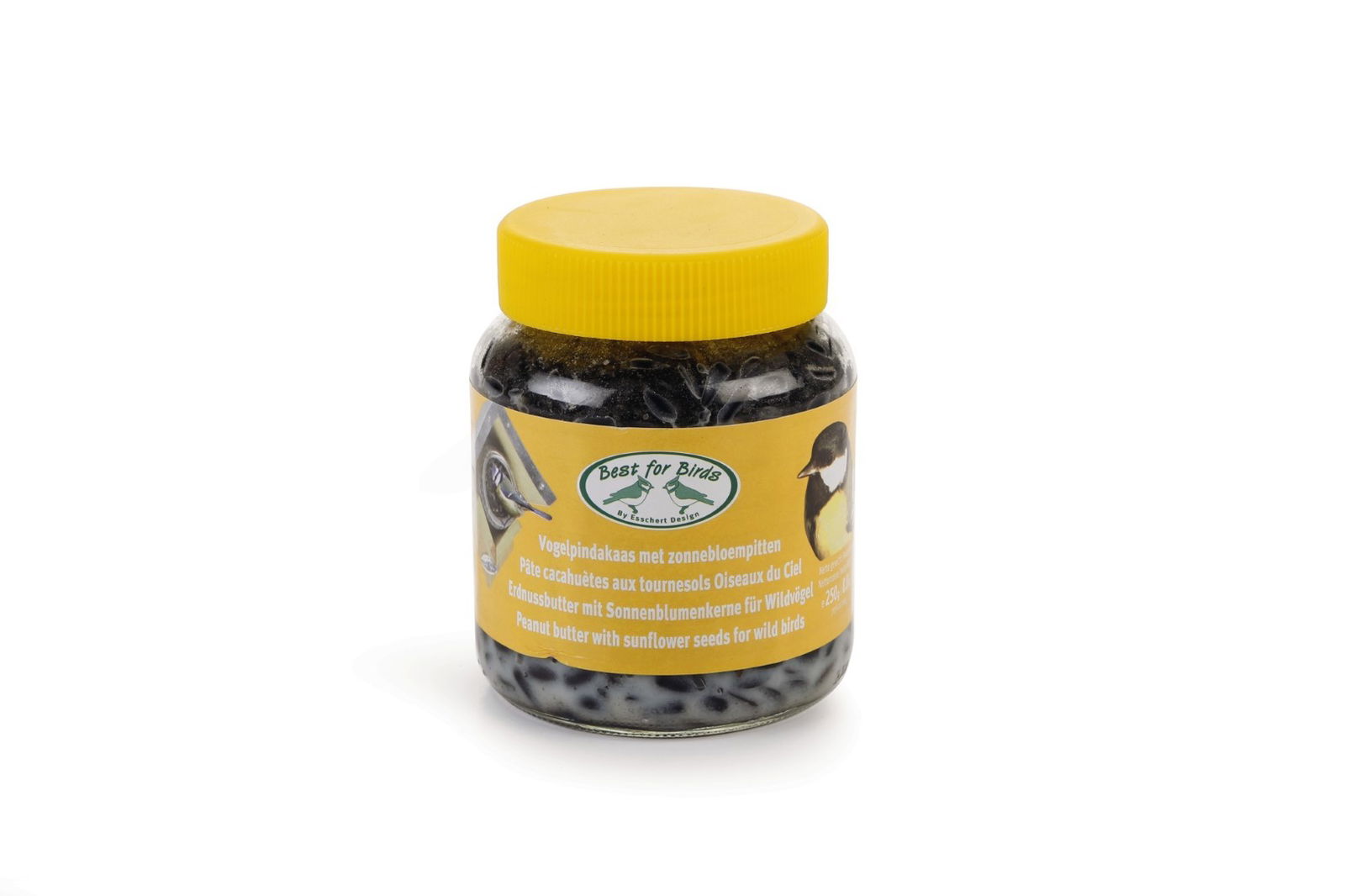 Pindakaas v vogels met zonnebloemp 250g Beeztees