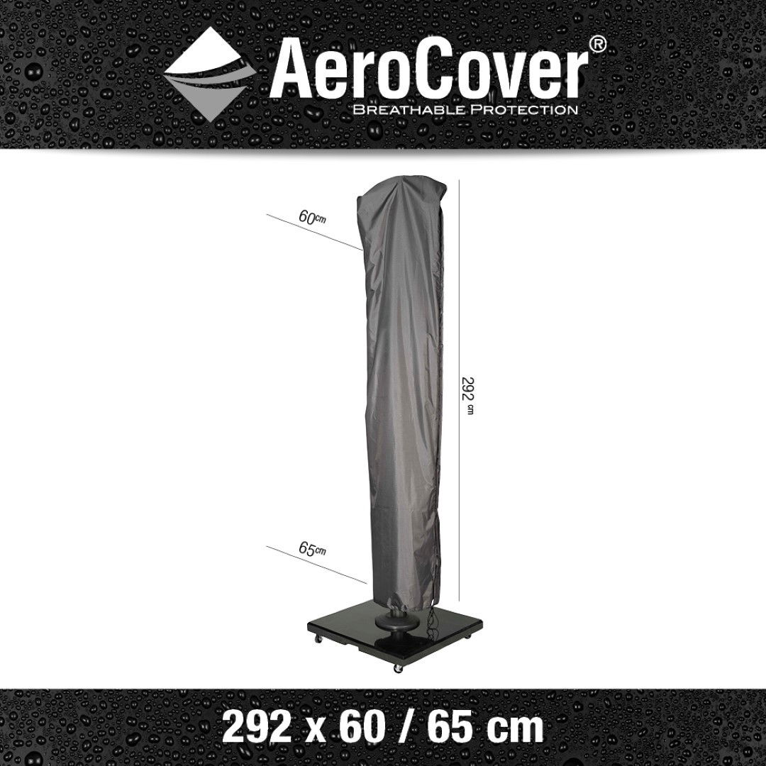 Zweefparasolhoes H292x60 65 AeroCover