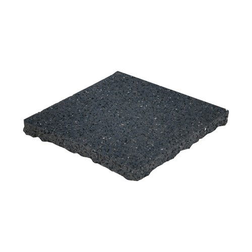 Tegeldrager zwart 10x10x1 cm los Gardenlux