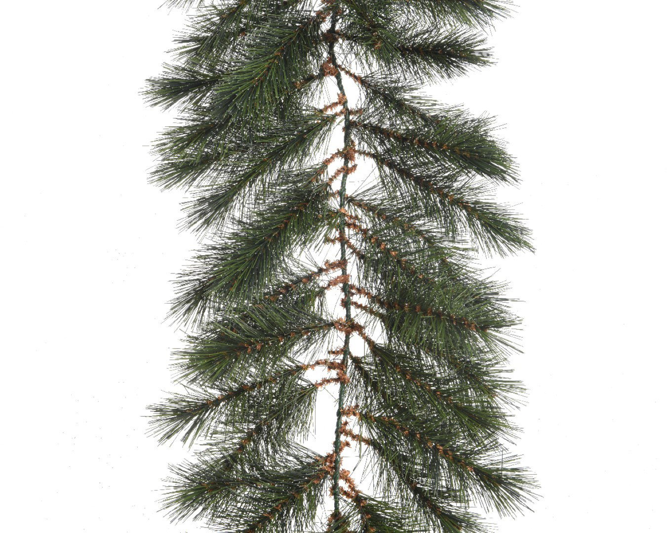 Norway guirlande slinger frosted L270 cm groen/wit Everlands - Everlands