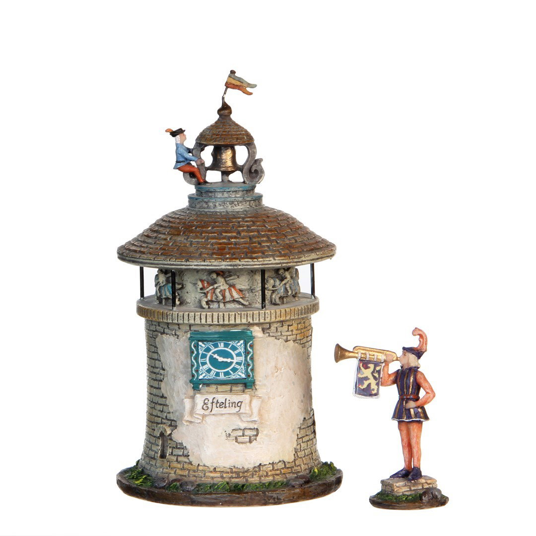 Kerstfiguur de magische klok 15,5x8 cm Luville - Luville