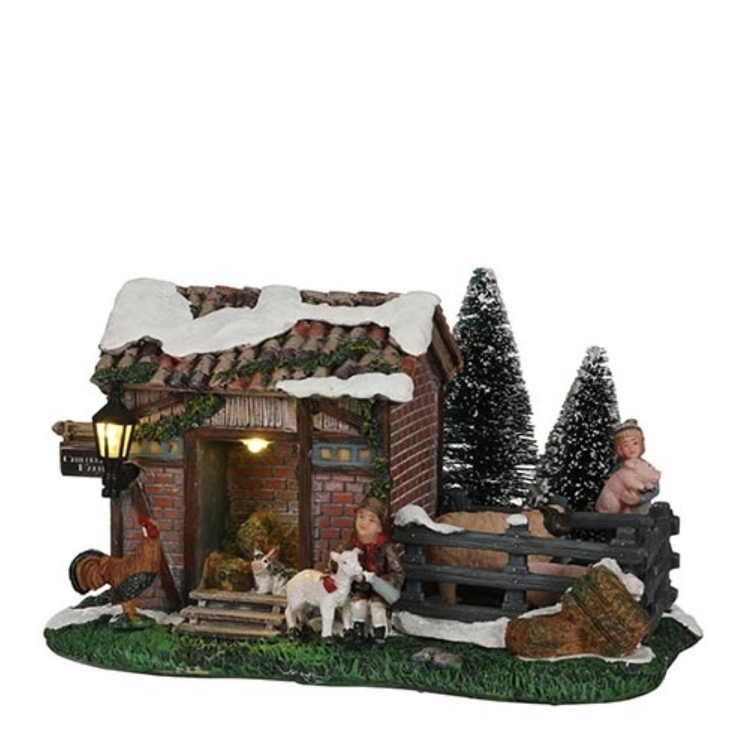 Kerstfiguur Child Farm Ville Luville - Luville