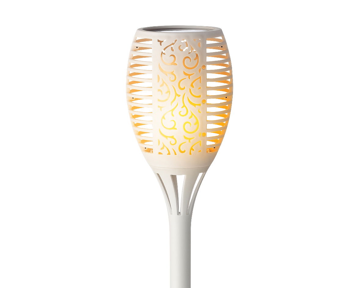 LED solar fakkelverl.wit e - Decoris