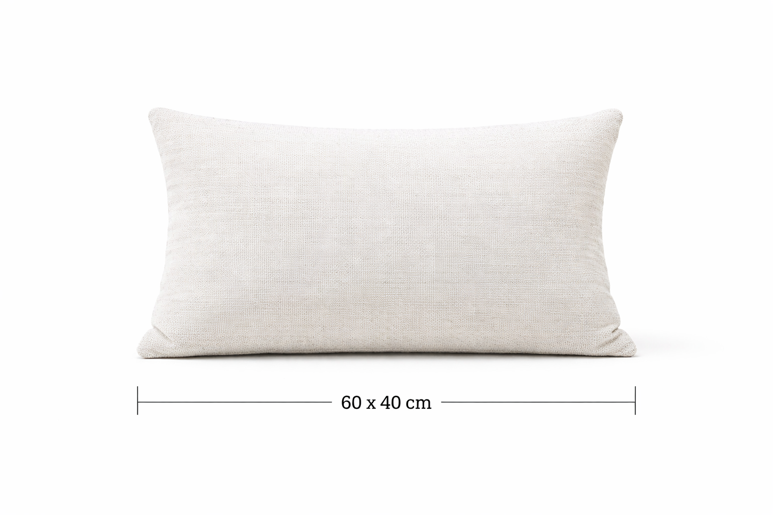 Decoratief kussen 60x40 cm light grey Yoi - Yoi