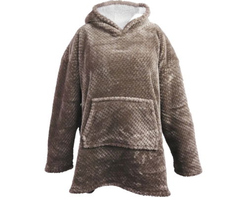 Hoodie mies 70x50x87 cm taupe - Unique Living