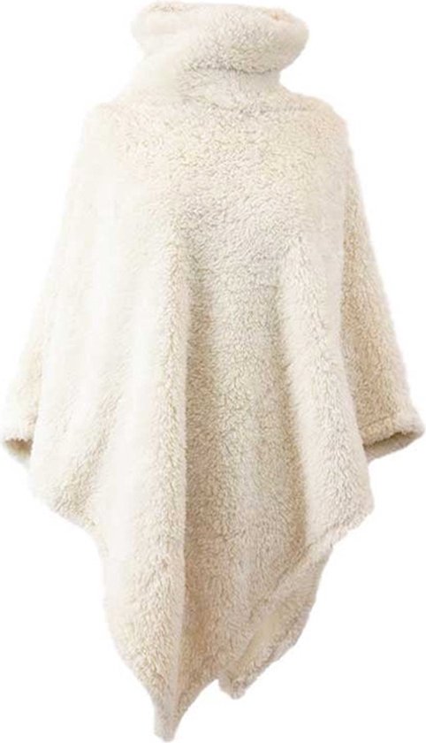 Poncho dara 80x75 cm dove white Unique Living - Unique living