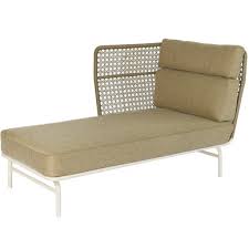 Jane chaise longue rechts camel Max Luuk