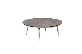 Sushi coffee table dia. 50x35 cm aluminium salix vulcano Yoi