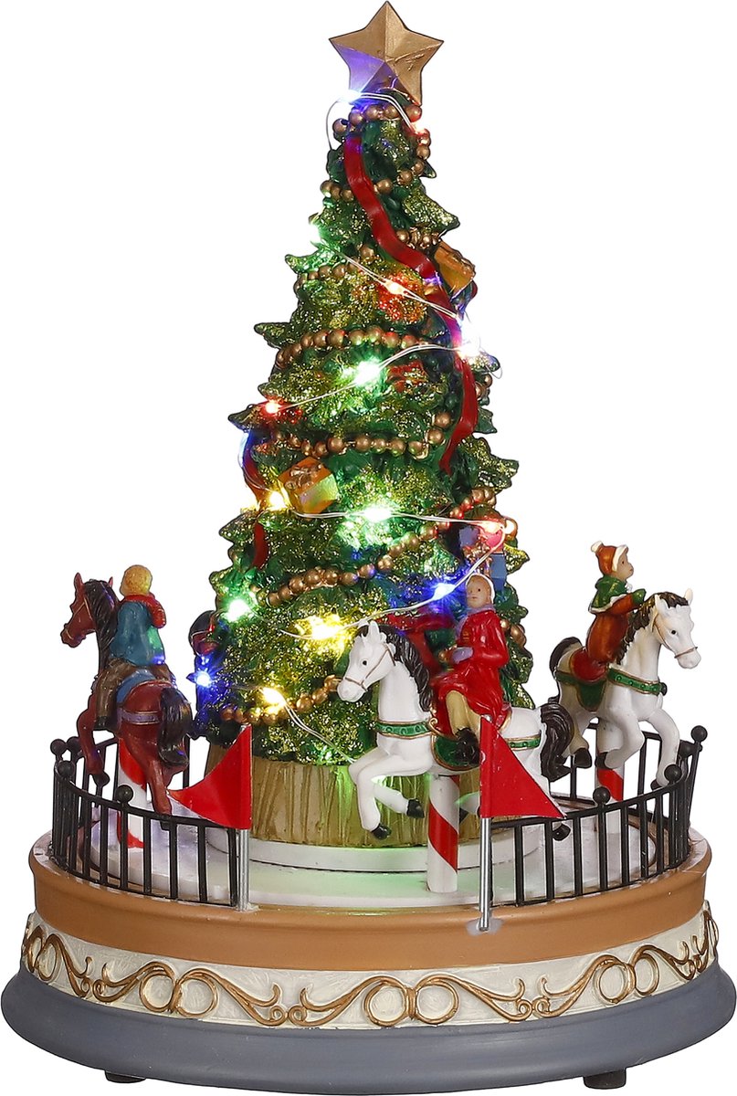Luville Carrousel b/o h26xd18,5 cm  - 