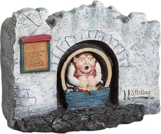 Wagon Gijs arbeitet mit Batterien l11xb6xh8,5 cm Efteling Weihnachten