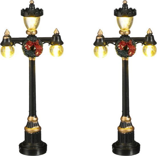 Luville - 3-Light Street Lamp - Set van 2