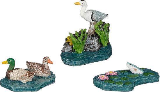 Luville - Heron and Ducks - Set van 3