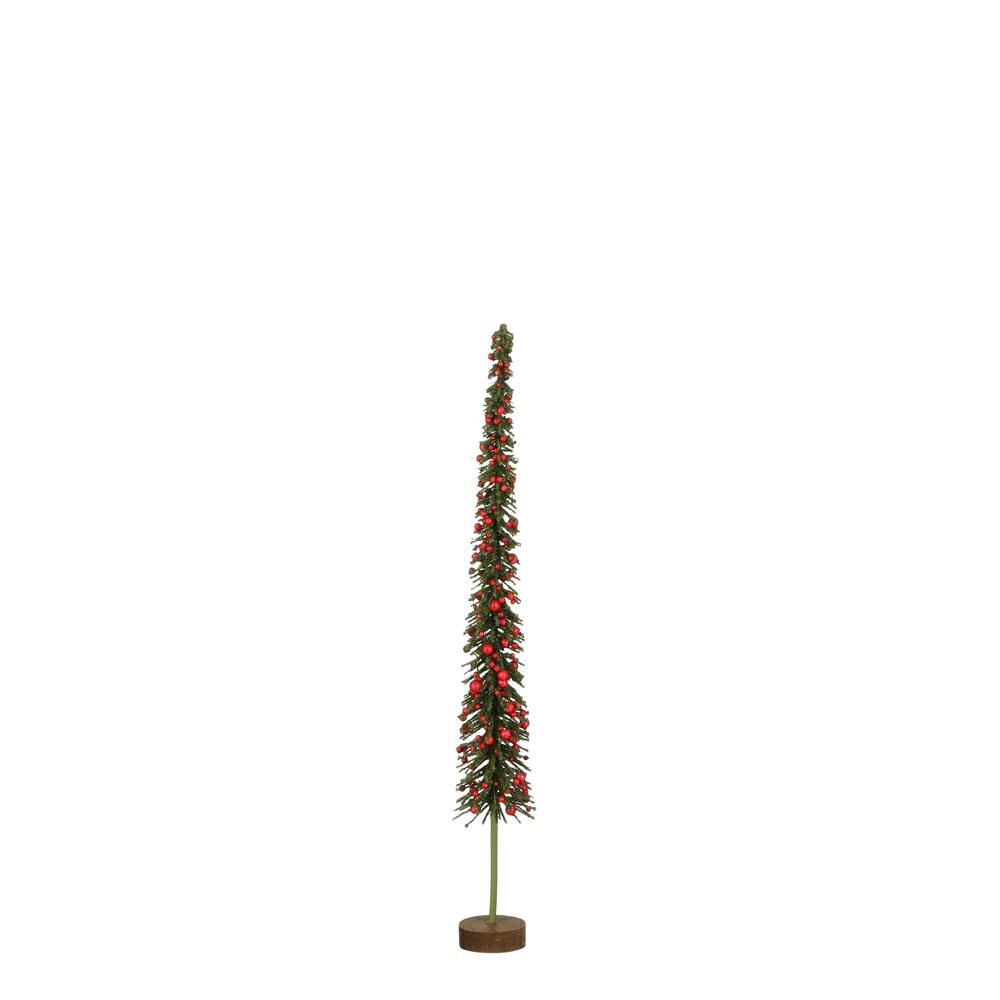 Decoratie boom groen h42xd4,5cm - House of Seasons