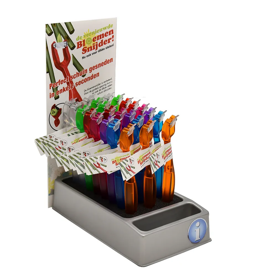 Bloemensnijder display/24 stuks - Meuwissen agro