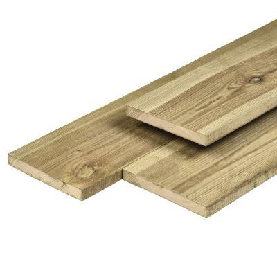 Plank geschaafd 1,5 x 14 x 180 cm Gardenlux