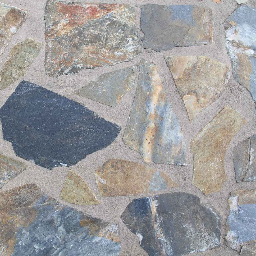 Kwartsiet Glacier Grey Blue 3-5 cm dik cm - Gardenlux