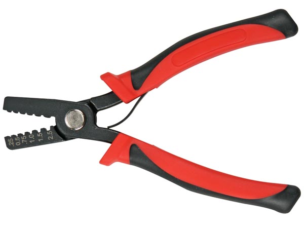 Krimptang voor adereindhulzen 0.25 mm2 2.5 mm2 - Velleman