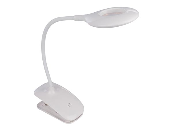 Led-bureaulamp oplaadbaar dimbaar 20 leds wit - Velleman