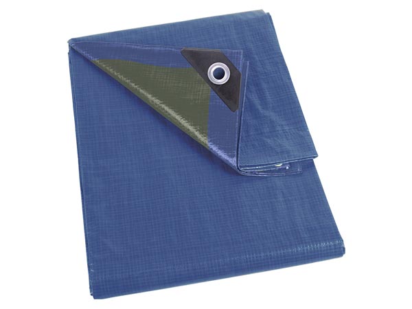 Dekzeil blauw/groen standaard 2 x 8 m - Velleman