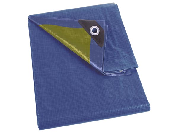 Dekzeil blauw groen standaard 2 x 3 m Velleman