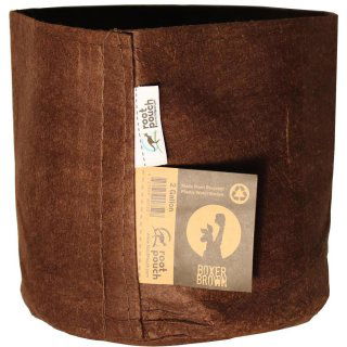 Root Pouch bruin 10 stuks 30L dia. 35x30 cm - Btt