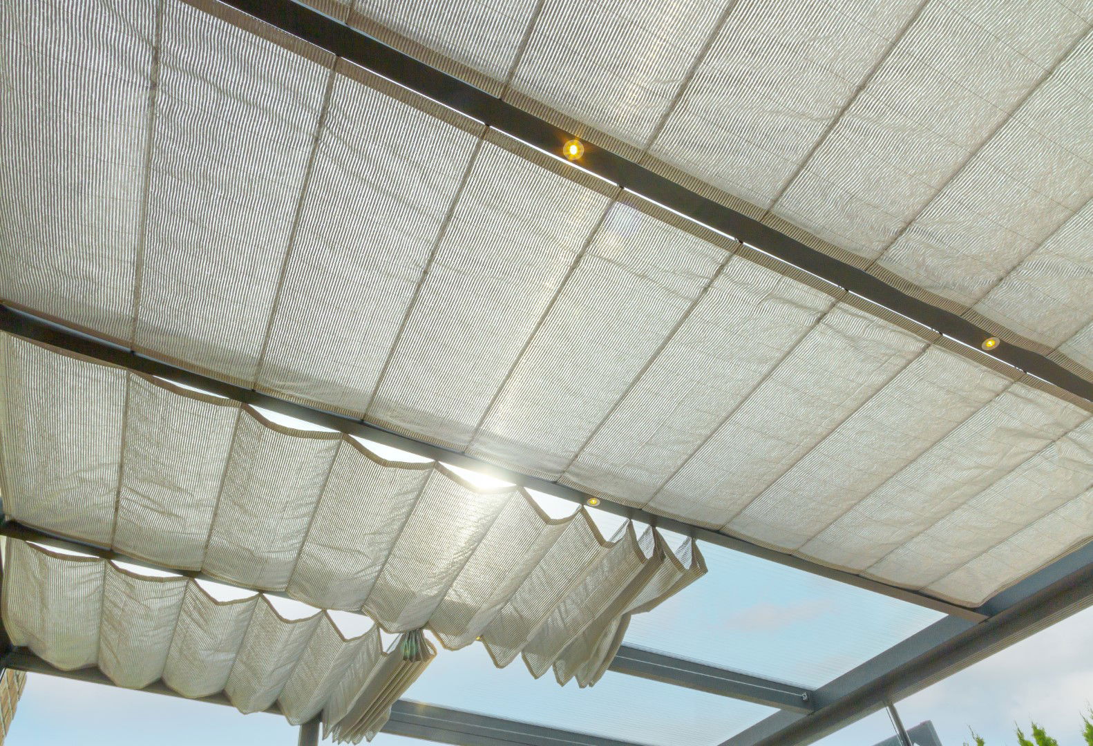 Zonnedoek 450-499 cm goud Queen Line - Outdoor Queen