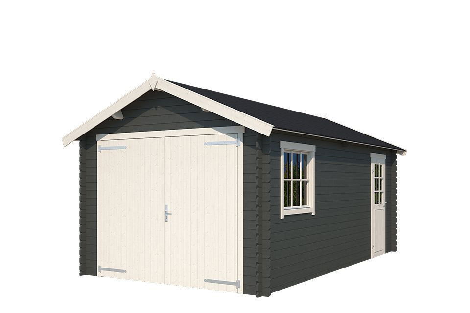 Outdoor life Garage Dillon 300x540 Carbon Grey-Wit - 
