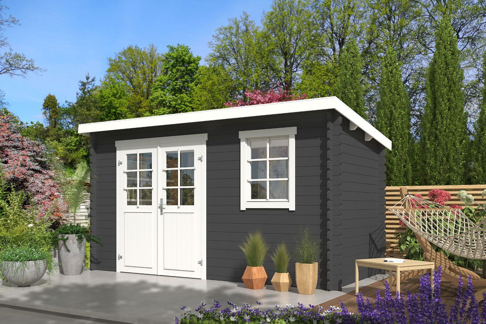 https://cdn.warentuin.nl/media/catalog/product/D/R/DROP8711615168963_01_blokhut_amira_380x175_carbon_grey_wit_outdoor_life_22ca.jpg