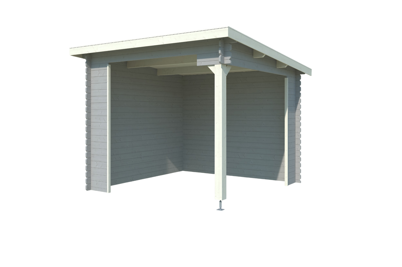 Outdoor life Overkapping Lara 275x275 Platinum Grey-Wit - 