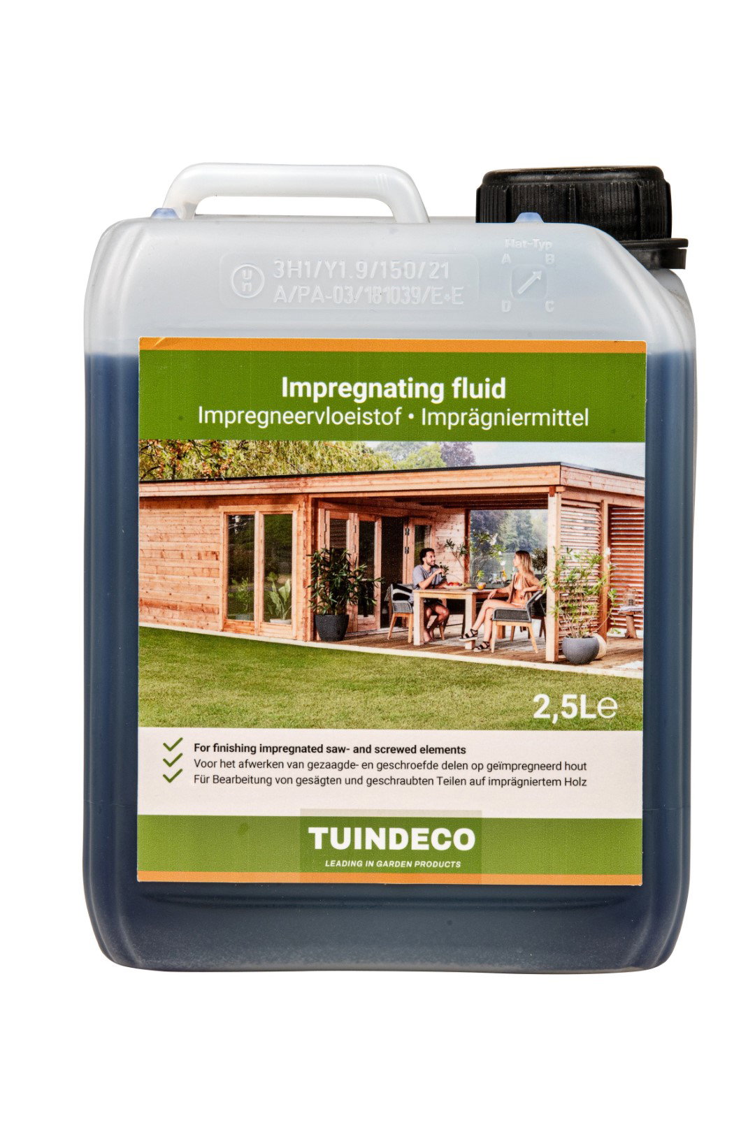 Tuindeco Impregneervloeistof groen 2,5 liter
