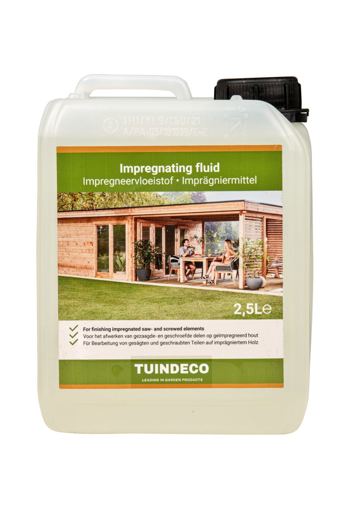 Tuindeco Impregneervloeistof kleurloos 2,5 liter – hout