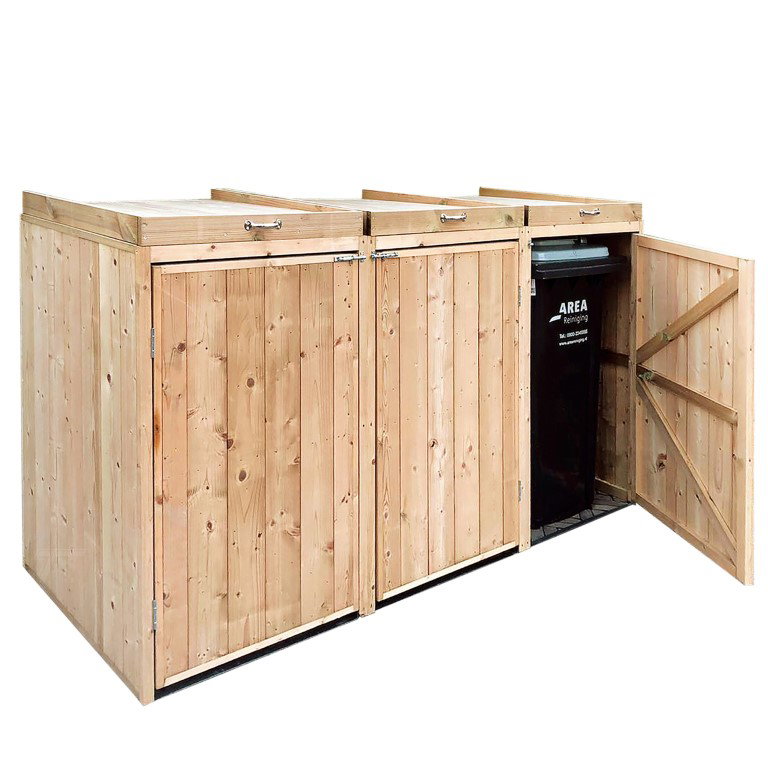 Tuindeco Containerberging triple – hout