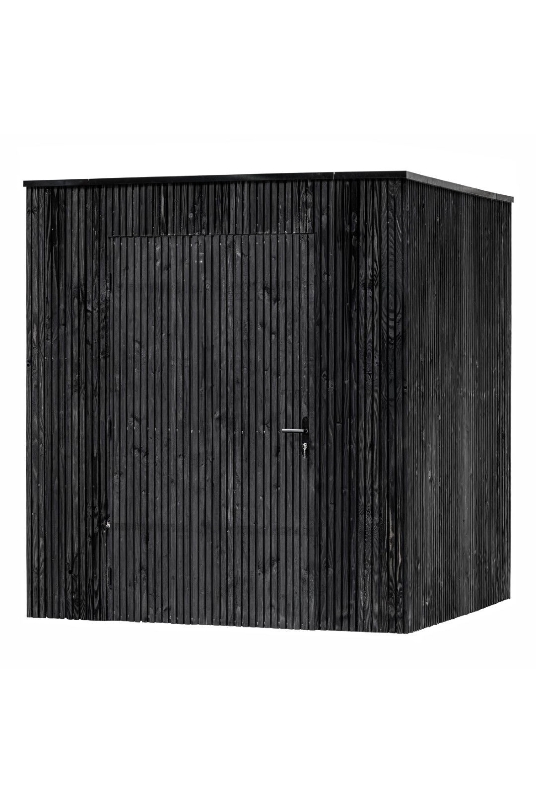 Tuindeco Douglas berging Brooklyn zwart gespoten 219 x 219 x 241 cm inclusief deur  - 