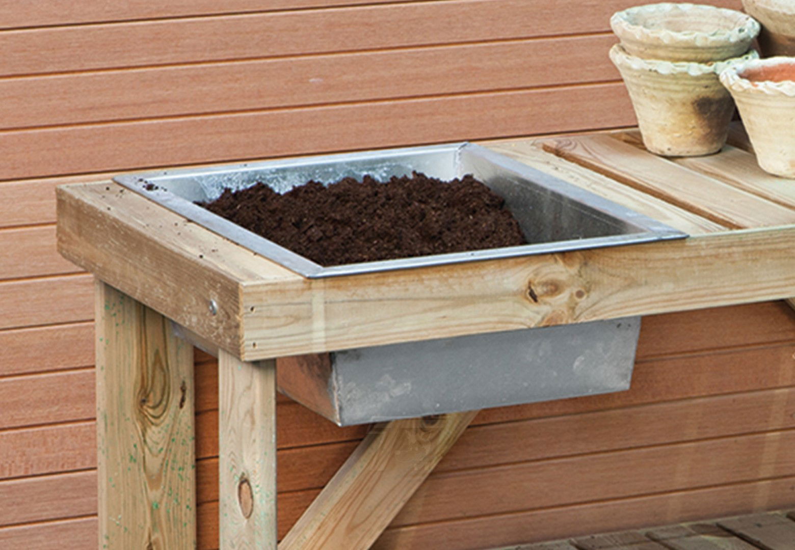 Tuindeco Zinken bak tbv luxe werkbank  - 