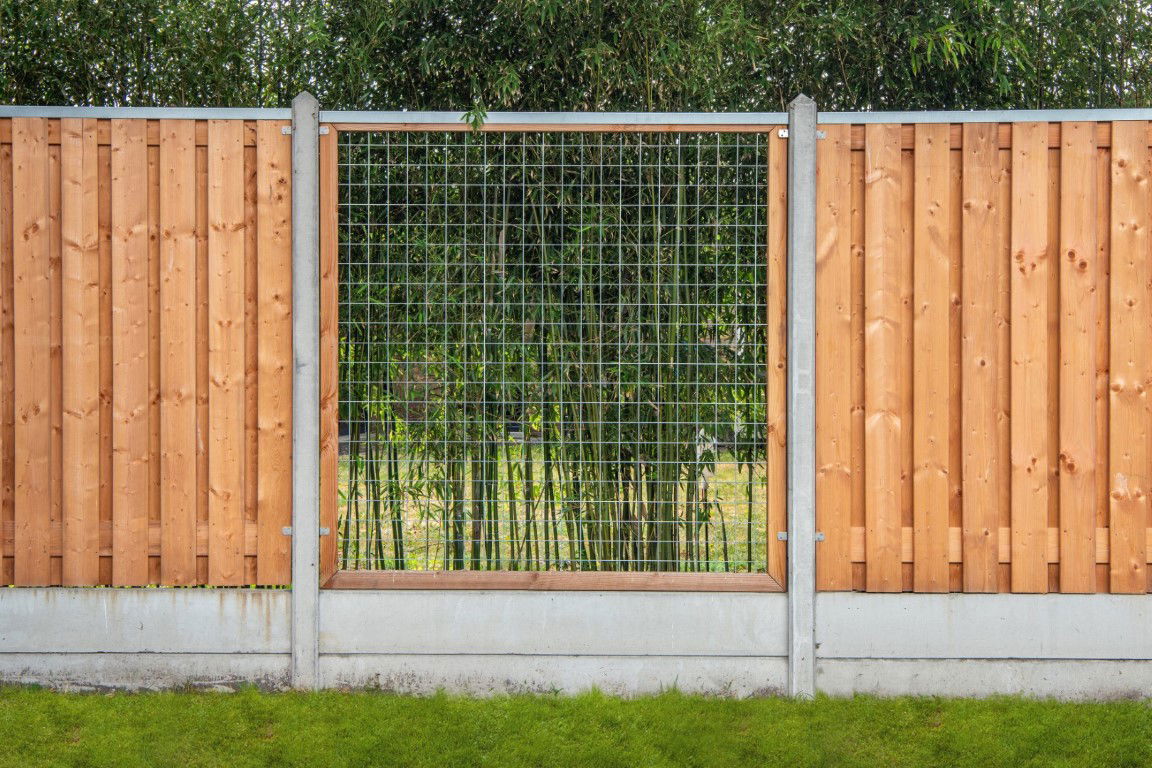 Tuindeco Gaaselement met kader Red Class Wood 180 cm  - 