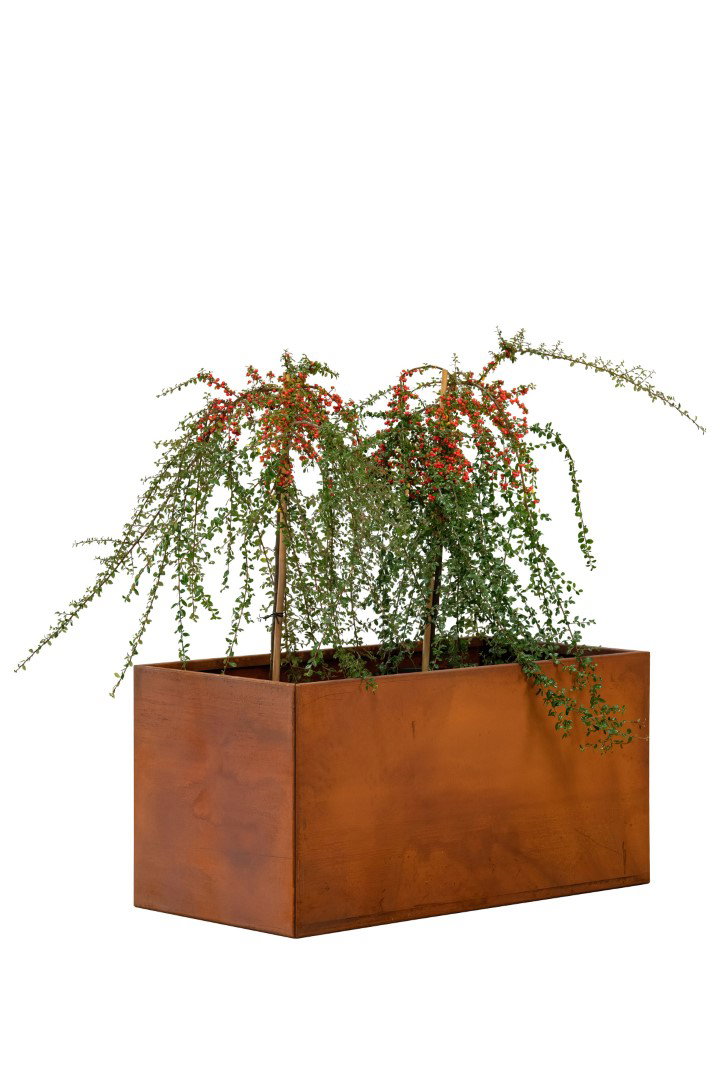 Tuindeco Bloembak Hudson middel 90x50x50 cm – hout