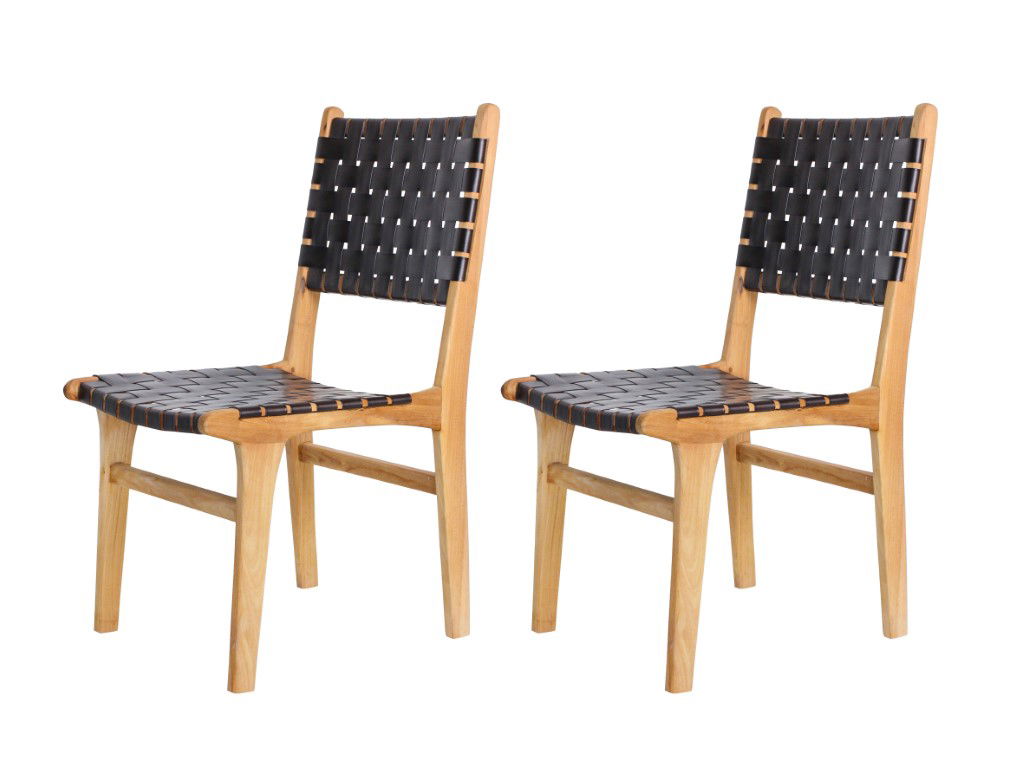 Tuindeco Teak tuinstoel Bantam (set van 2 stoelen)  - 