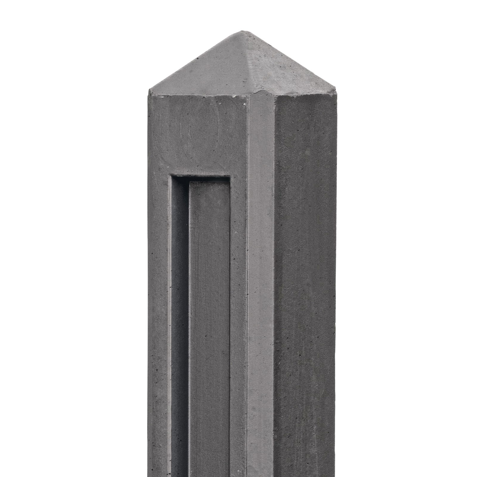 Tuindeco Berton borderpaal Hunze antraciet eindmodel 145 cm  - 