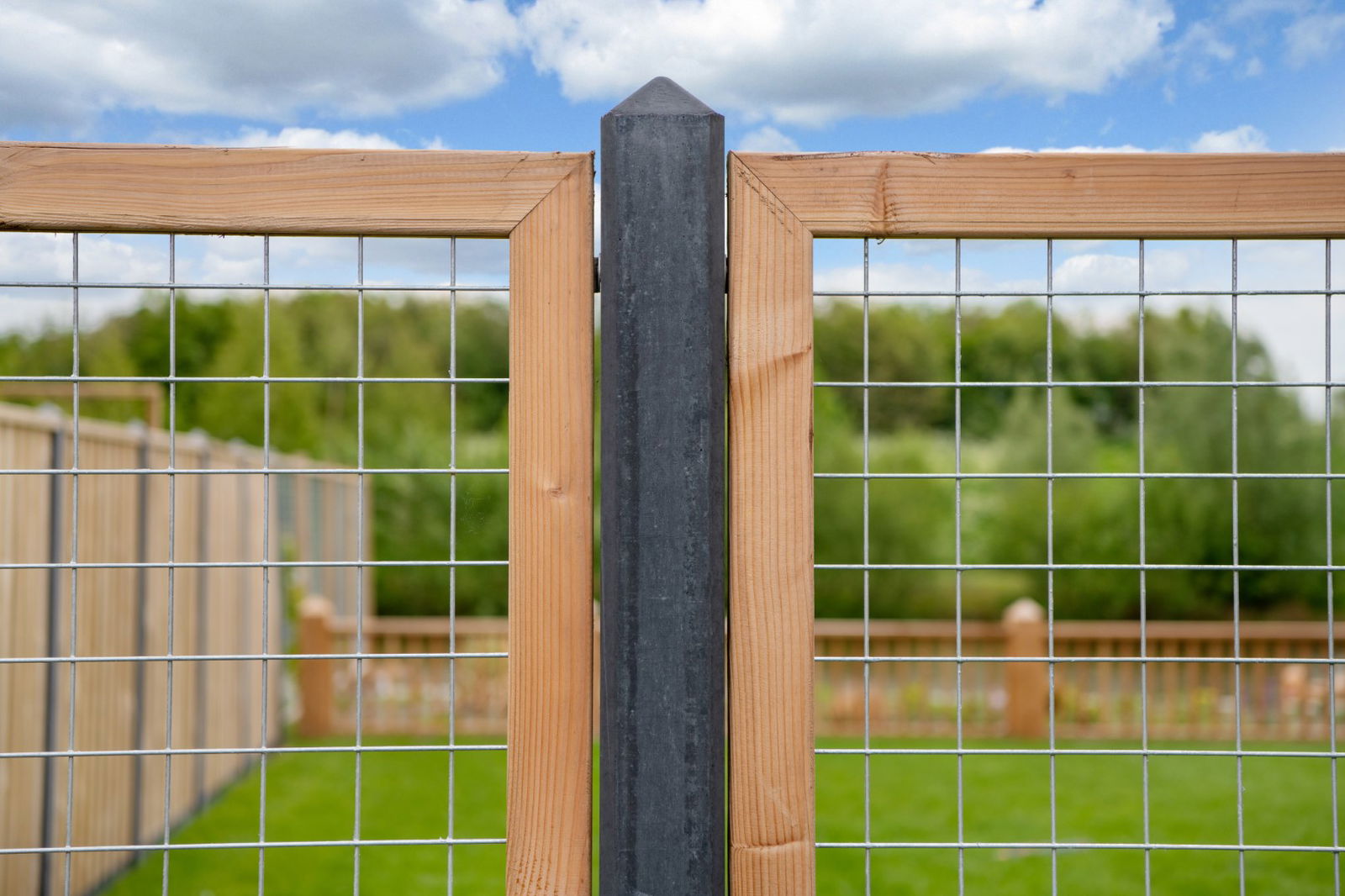 Tuindeco Gaaselement met douglas kader 90 cm  - 