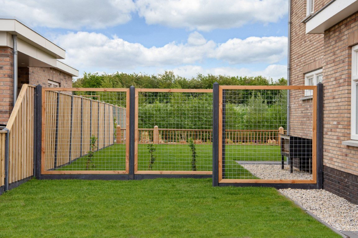Tuindeco Gaaselement met douglas kader 180 cm  - 