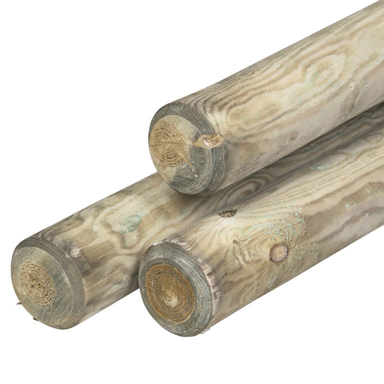 Tuindeco Ronde paal 10,0x300 cm  - 