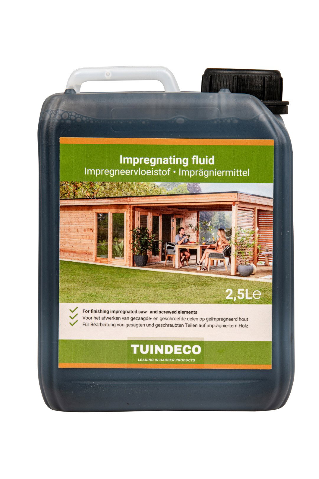 Tuindeco Impregneervloeistof zwart 2,5 liter
