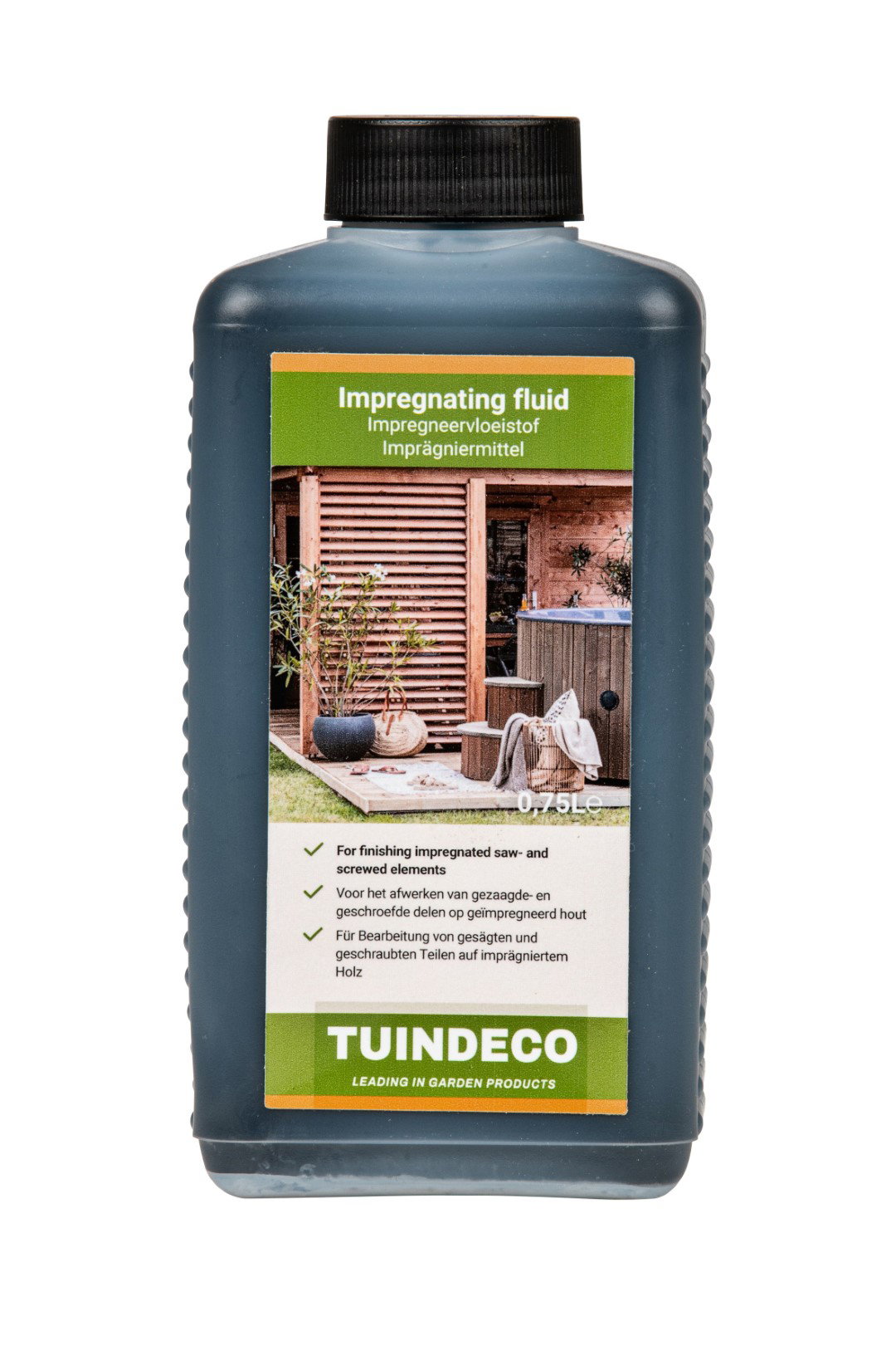 Tuindeco Impregneervloeistof zilvergrijs 0,75 liter – hout