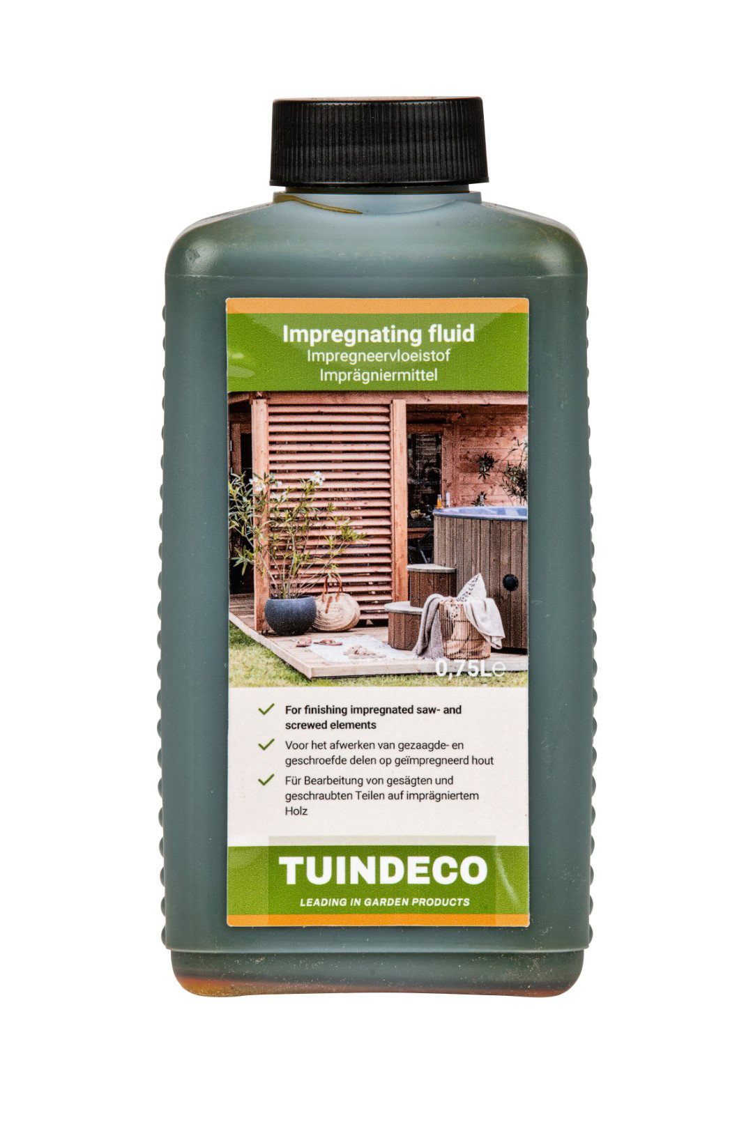 Tuindeco Impregneervloeistof honing geel 0,75 liter – hout