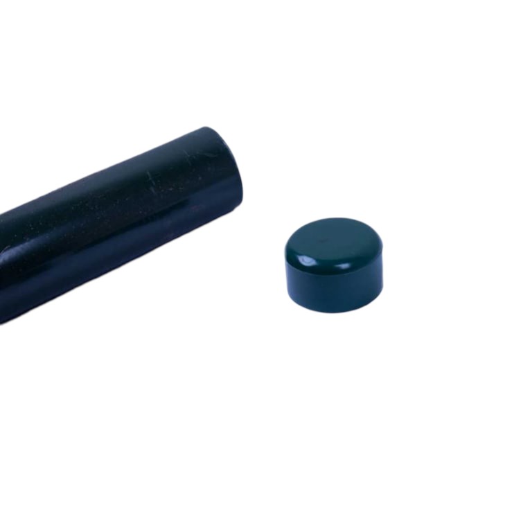 Metalen paal 320 cm met dop - Hedge to Go