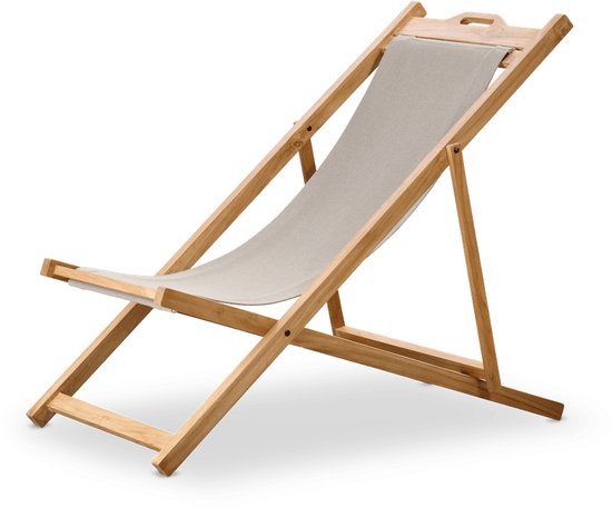 Luxury beach chair Frame teak wood II Chill Dept