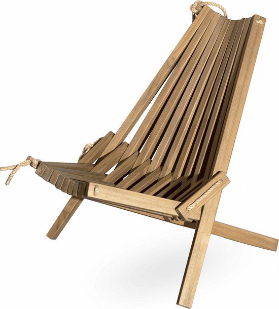 Folding chair Frame teak wood Chill Dept