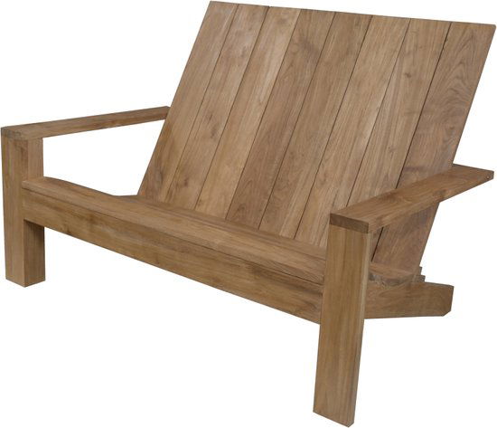 Adirondack 2 seater Frame teak wood Knock Down Chill Dept