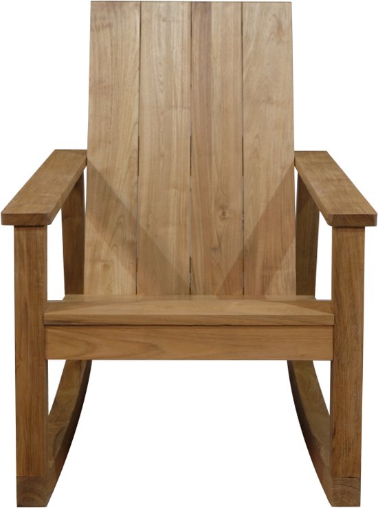 Adirondack rocking Frame teak wood Knock Down Chill Dept