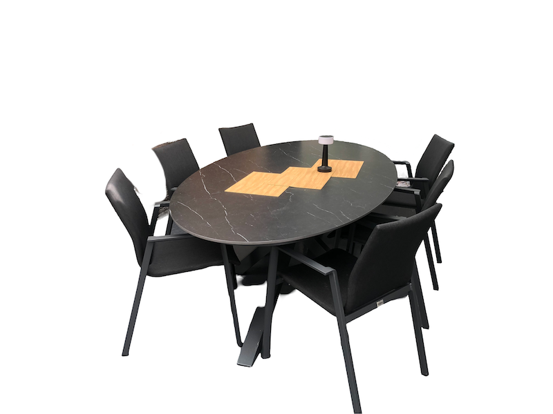 Xander dining set 7 delig - Driesprong Collection